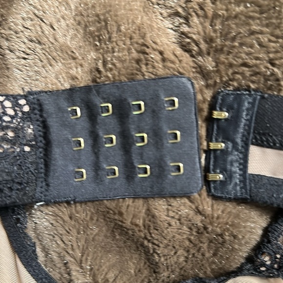 SOMA Unlined Plunge Black Lace Sz 36DDD - Picture 7 of 7